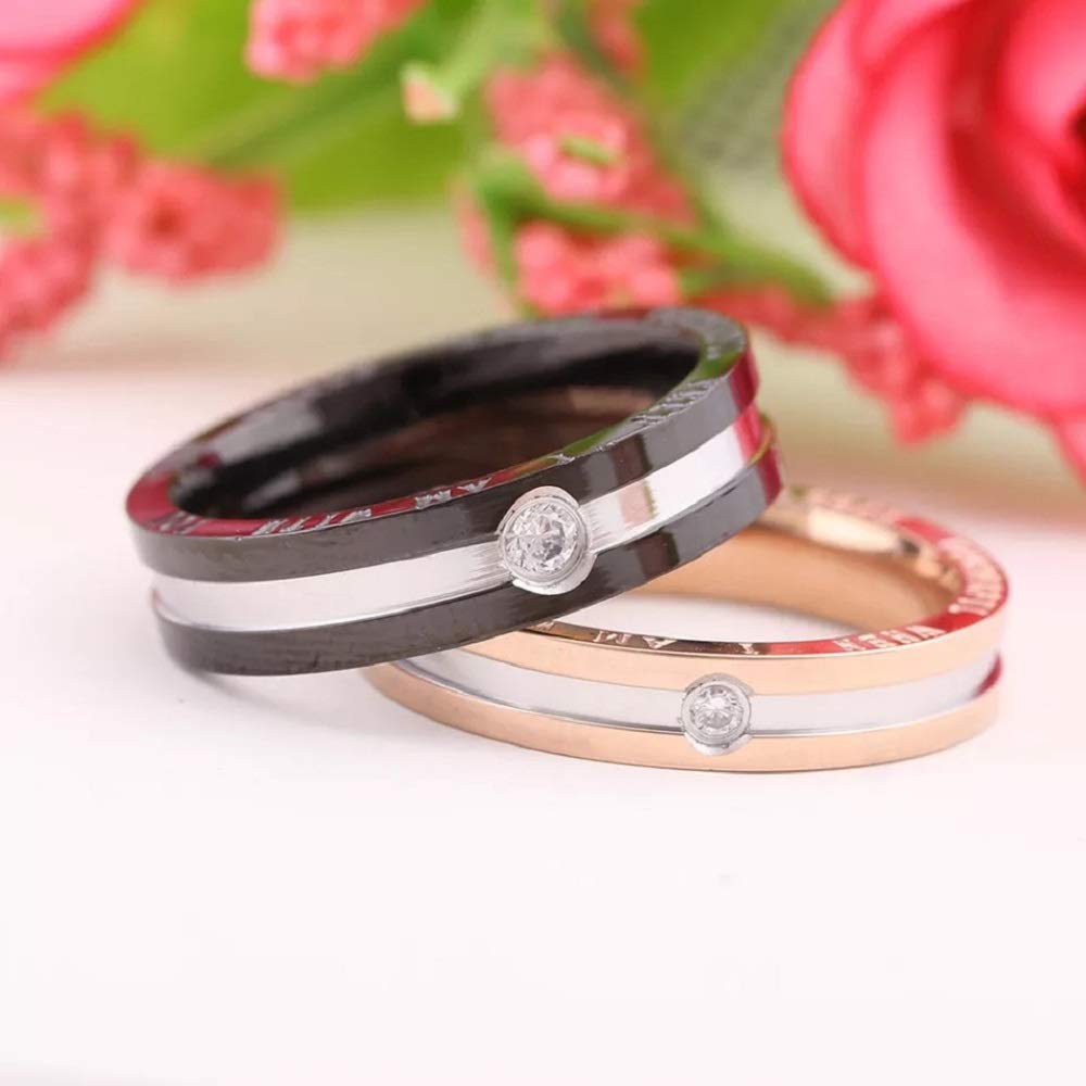 24 Sets (48 Pieces/Lot) Stainless Steel Forever Love Couple Rings  Engagement Wedding Gift Jewelry Accessoires Wholesale - AliExpress