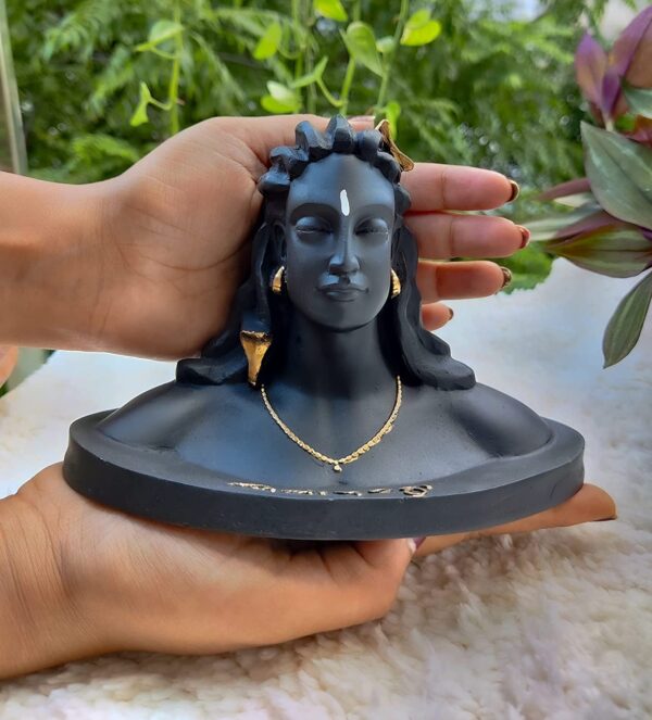 Adiyogi Statue for Car Accessories for Dash Board, Pooja & Gift