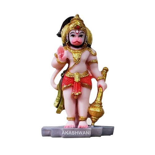 Akashwani Marble Lord Hanuman Murti