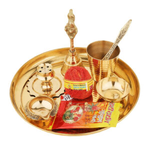 Rolimoli Pure Brass Special Puja Thali