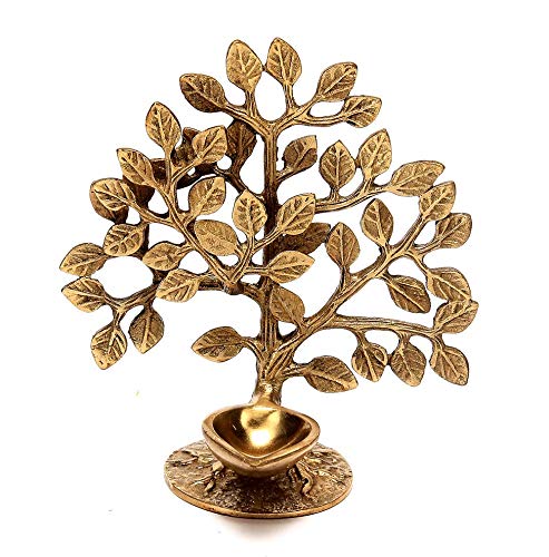 Homesoul Brass Tree of Life Diya